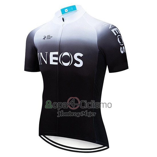 Castelli INEOS Ropa Ciclismo Culotte Corto 2019 Mangas Cortas Blanco Negro